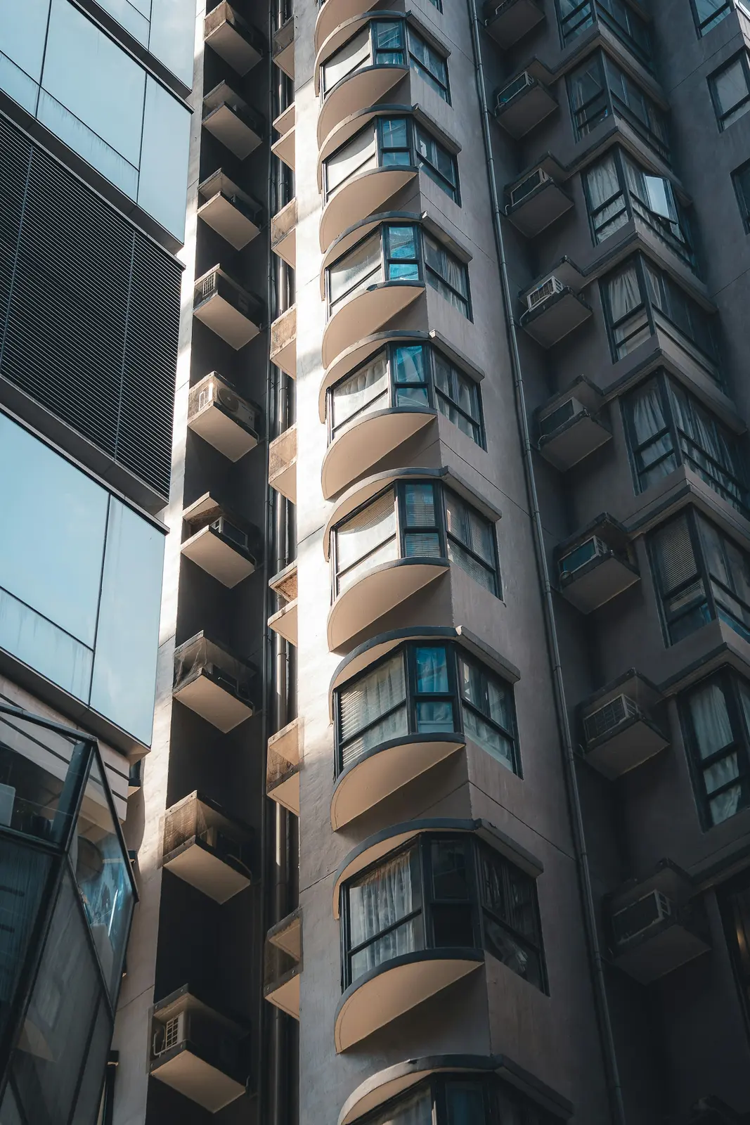 Modern apartment development