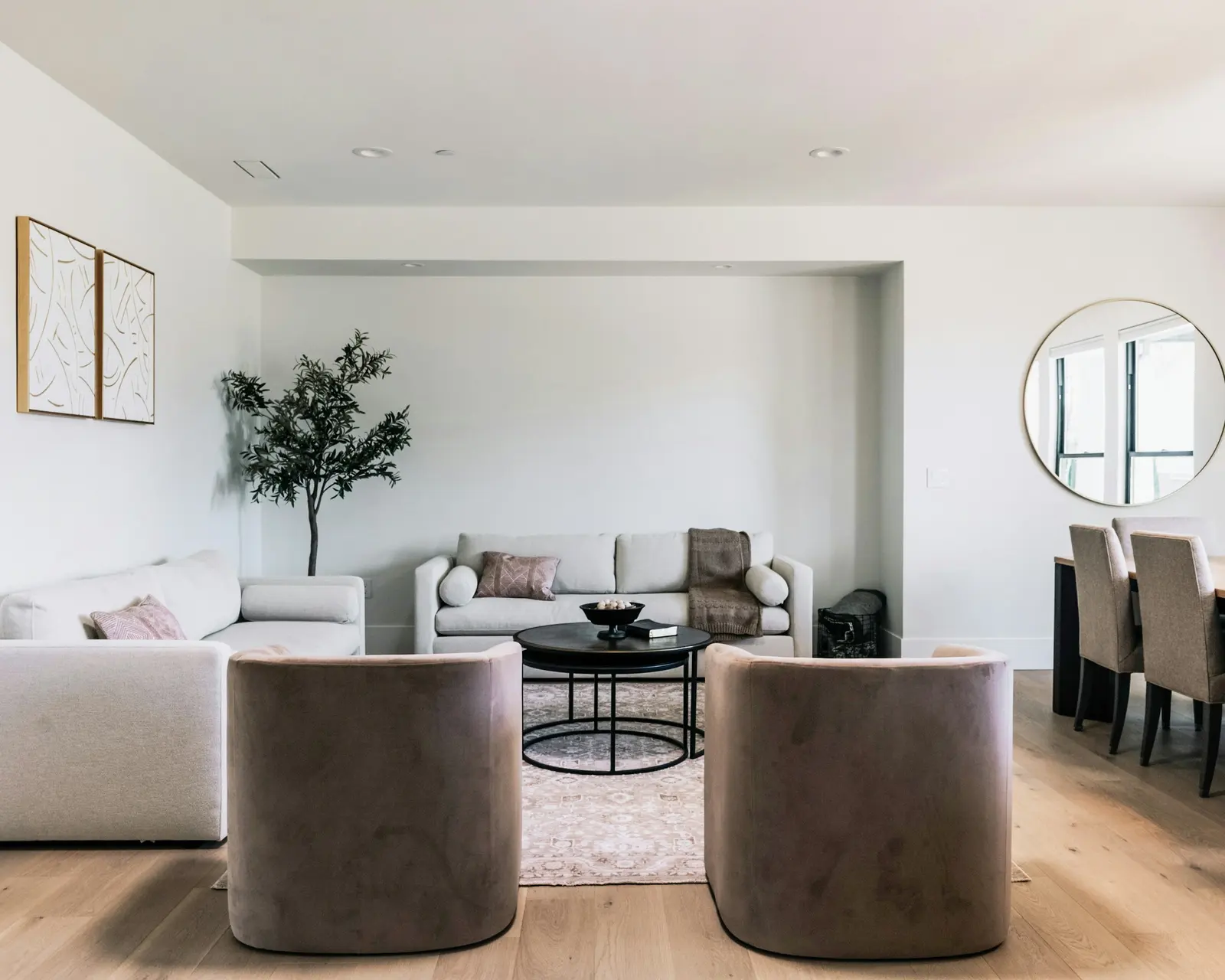Contemporary residential interior